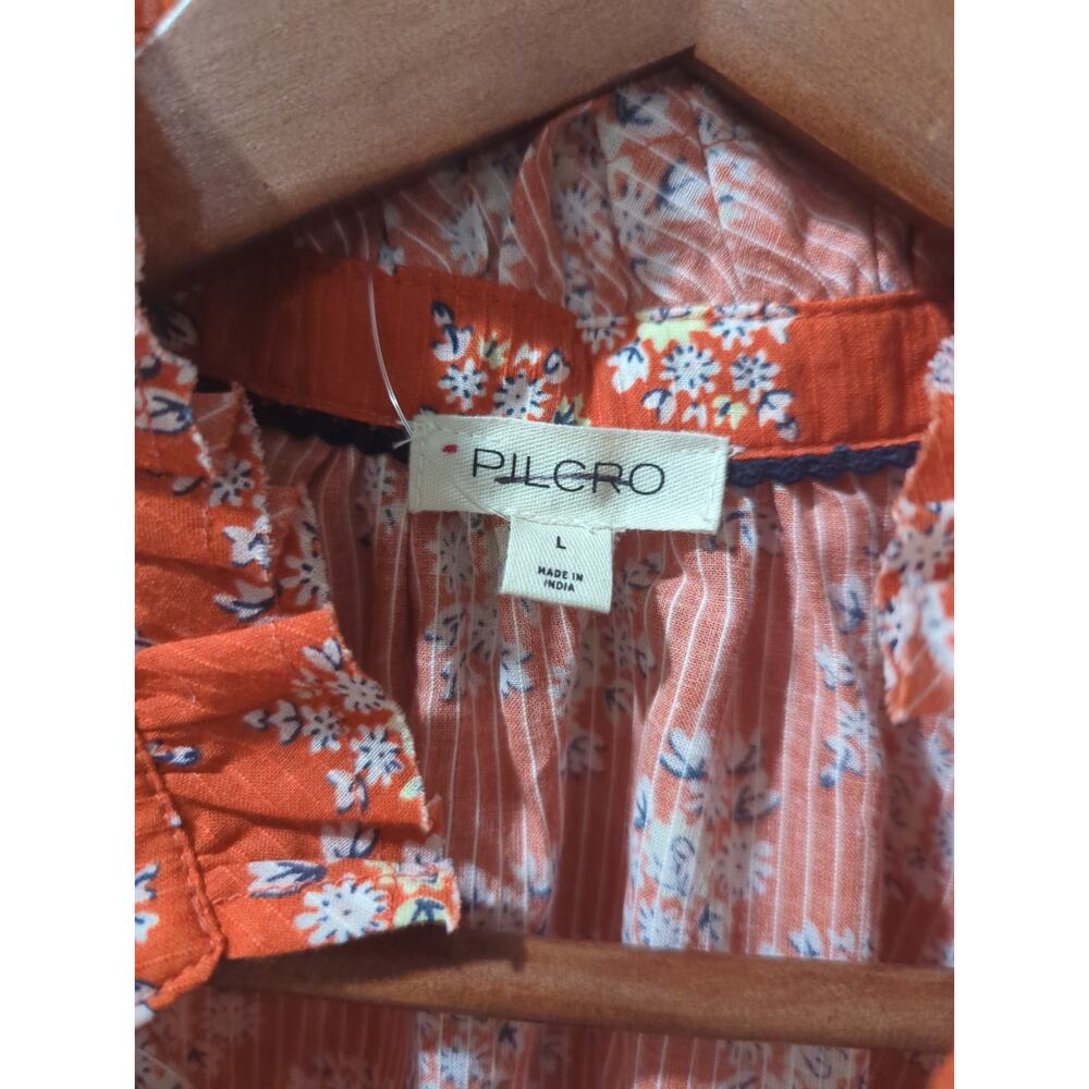 NWOT Pilcro Anthropologie Tavi Button Down Blouse - Picture 5 of 6